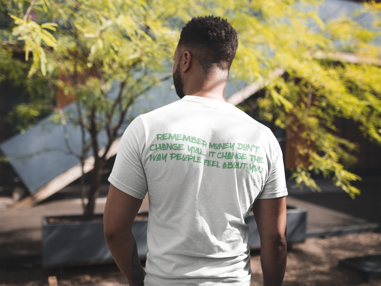 Running up a check T-Shirt
