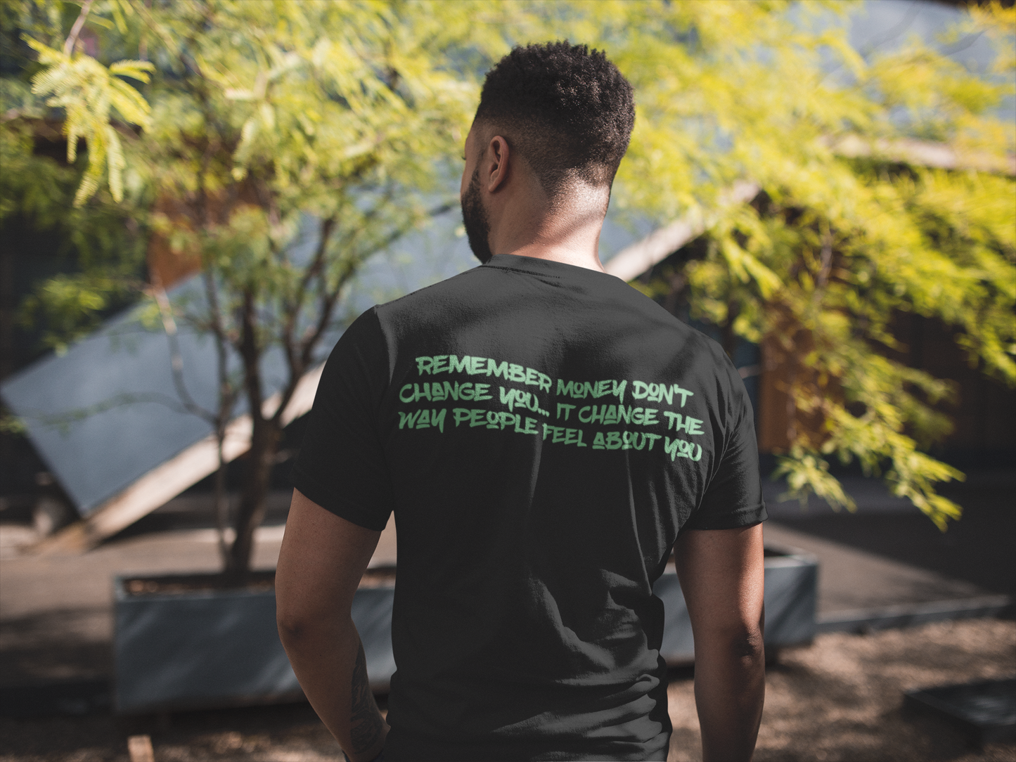Running up a check T-Shirt
