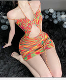 Female Backless Sweater Pajamas Skirts