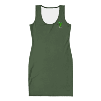 Army 🪖 Green Flystrate Bodycon dress