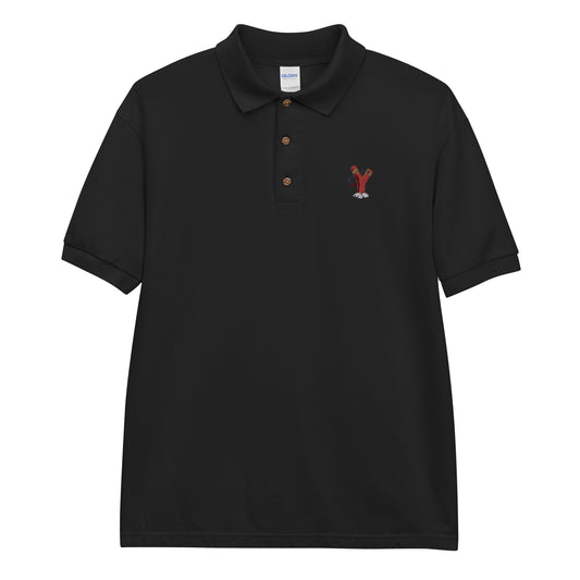 Flystrate Slingshot Embroidered Polo Shirt