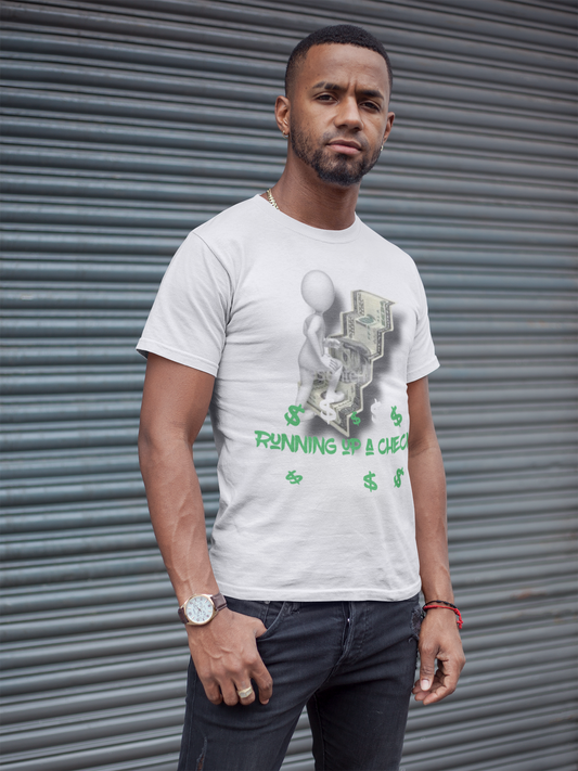 Running up a check T-Shirt
